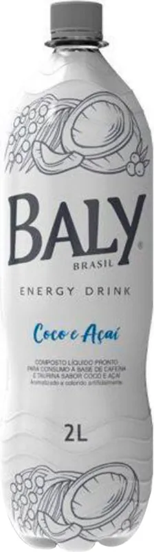 Energético Baly Coco com Açaí 2L