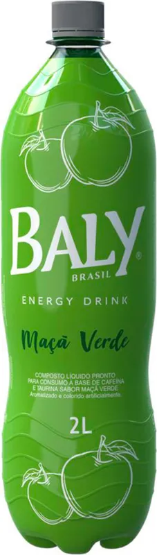 Energético Baly Maçã Verde 2L